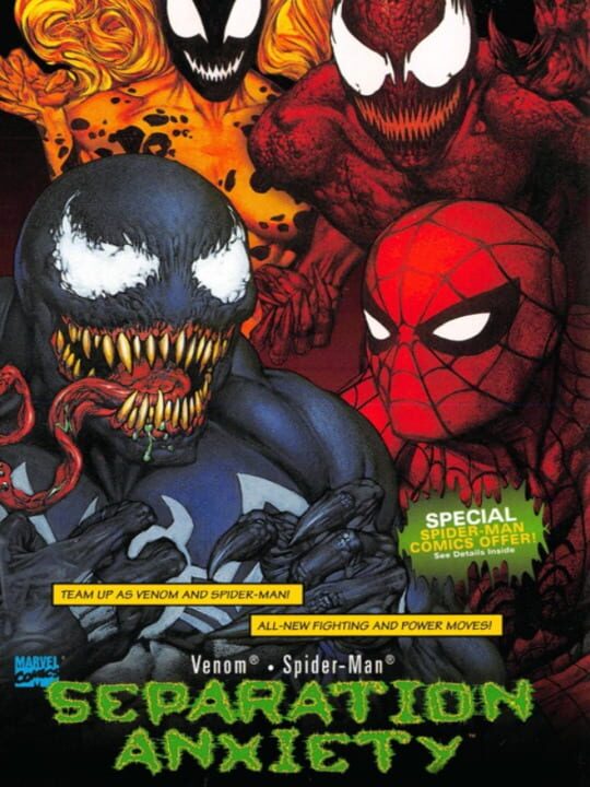 Cover of Venom/Spider-Man: Separation Anxiety